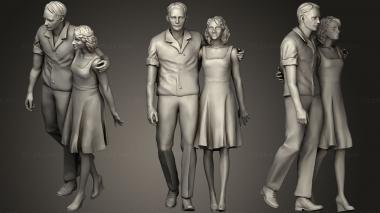 Figurines of people people3 3d model